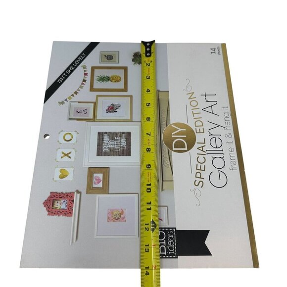 DIY Wall Art Gallery Kit Frame It Hang It Home Decor Gold Foil Pink New Nursery - Picture 16 of 16